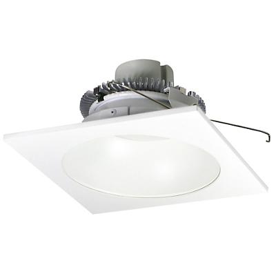 Cobalt Click 6-Inch LED Retrofit Square Reflector with Round Aperture Downlight