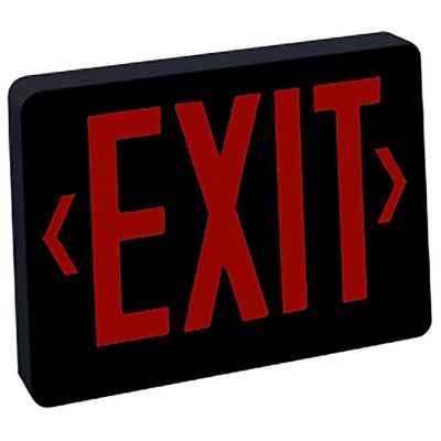 LED Exit Sign with Battery Backup