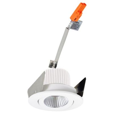 Iolite 2 In Trim (Matte White|Round|Regressed Cone)-OPEN BOX