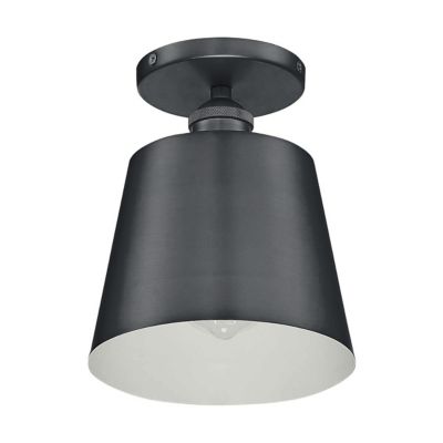 Louella Semi-Flushmount (Smoked|Black|Small) - OPEN BOX