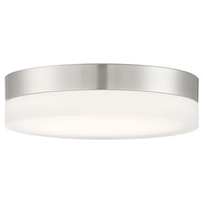 Alvin LED Flushmount (Brushed Nickel|Large) - OPEN BOX