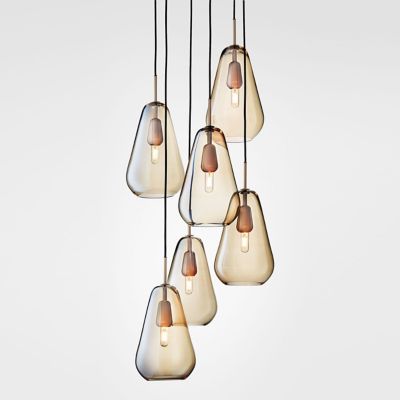 Anoli Multi-Light Pendant (Gold|6 Light) - OPEN BOX