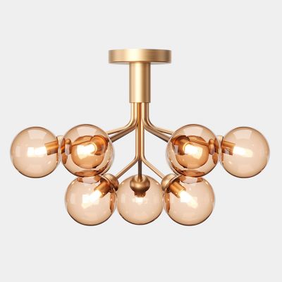 Apiales Semi-Flushmount (Gold|Brushed Brass) - OPEN BOX