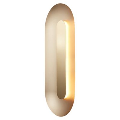 Sasi LED Wall Sconce (Satin Brass|Large) - OPEN BOX