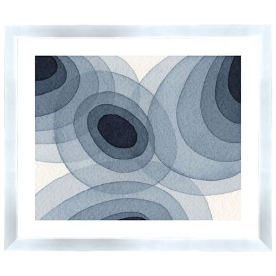 Indigo Ovals I