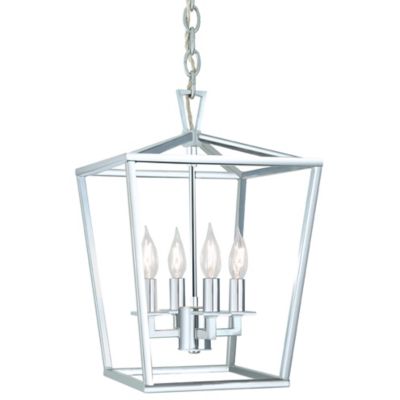 Cage Pendant (Polished Nickel|Small) - OPEN BOX