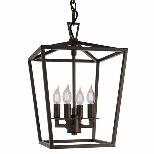 Cage Pendant by Norwell (Bronze/Small) - OPEN BOX RETURN