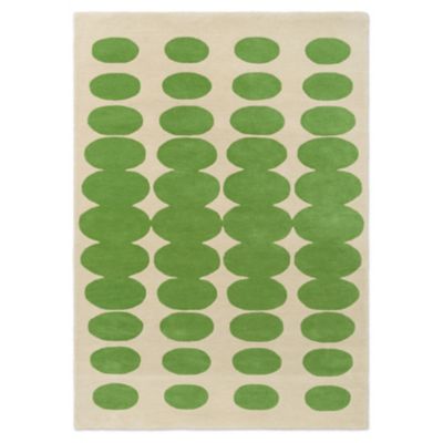 Optical Oval Rug