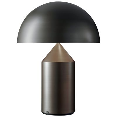 stroom Op grote schaal paars Atollo Bronze Table Lamp by Oluce at Lumens.com