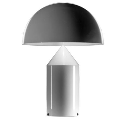 Atollo Metal Table Lamp (White|Large) - OPEN BOX