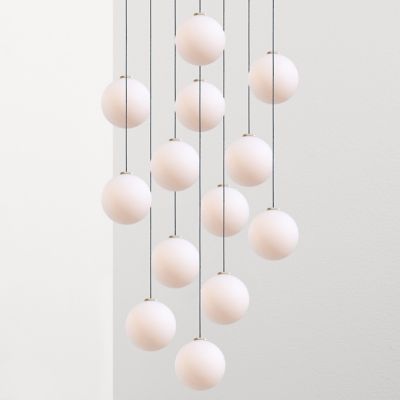 Glass 120. 13 Multi-Light Pendant