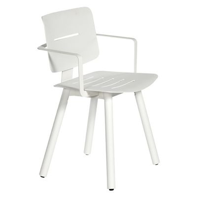 COCO Armchair with Aluminum Legs
