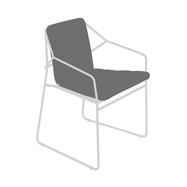 SANDUR Armchair Seat & Back Woven