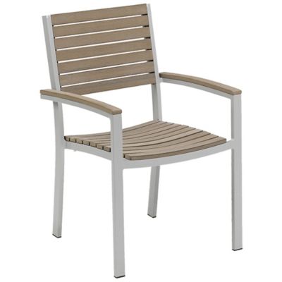 Travira Tekwood Outdoor Armchair - Set of 4