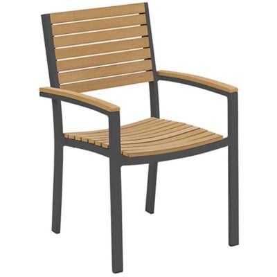 Travira Tekwood Outdoor Armchair - Set of 4