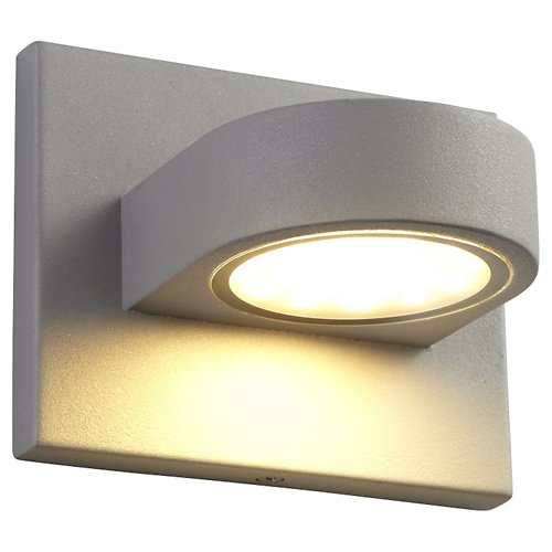 Eris LED Short Outdoor Wall Sconce (Grey) - OPEN BOX RETURN