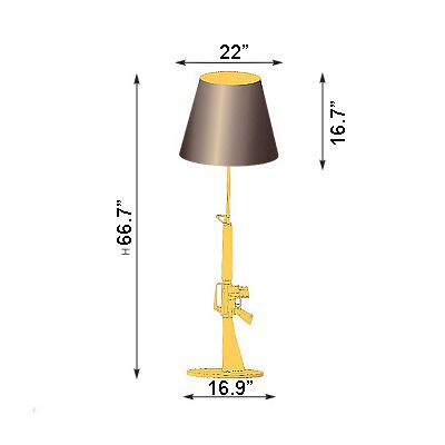 Til sandheden Udvinding stor Lounge Gun Floor Lamp by FLOS at Lumens.com