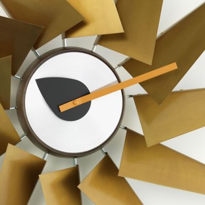 Nelson Turbine Clock Wall Clock