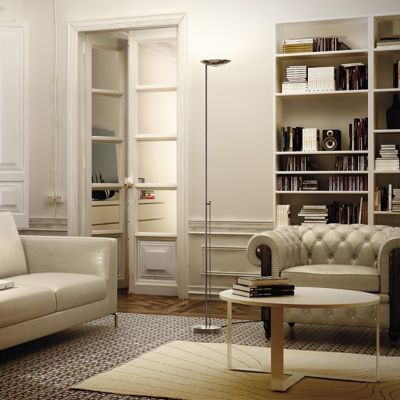 Shown in Brushed Nickel finish, in use