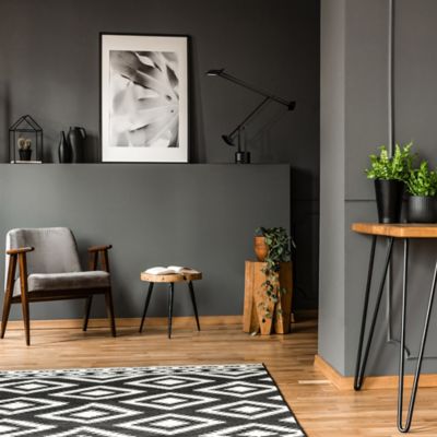 Shown in Black finish, in use