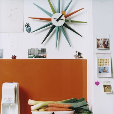 Nelson Sunburst Clock by Vitra at Lumens.com