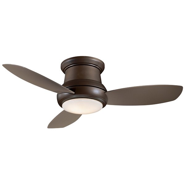 Concept Ii 52 Inch Flushmount Ceiling Fan By Minka Aire Fans At Lumens Com - Are Flush Mount Ceiling Fans Effective
