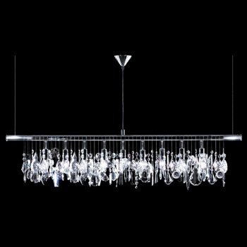 Broadway Linear Crystal Chandelier