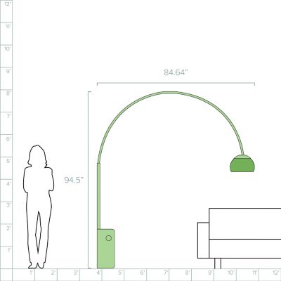 Arco Floor Lamp by FLOS at Lumens