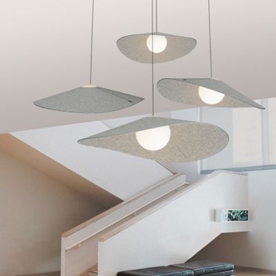 Shown in Gray finish, lit