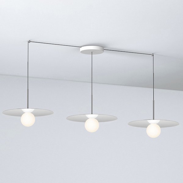 Bola Disc Led Multi Light Pendant With, What Is A Light Fixture Canopy