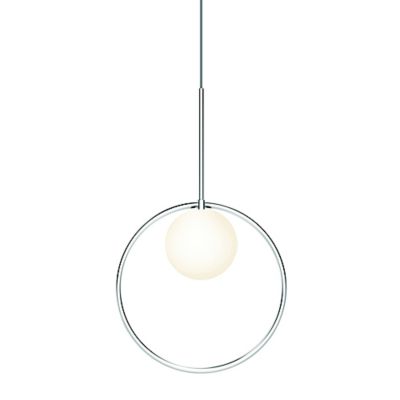 Bola Halo LED Pendant (Chrome/Small) - OPEN BOX RETURN