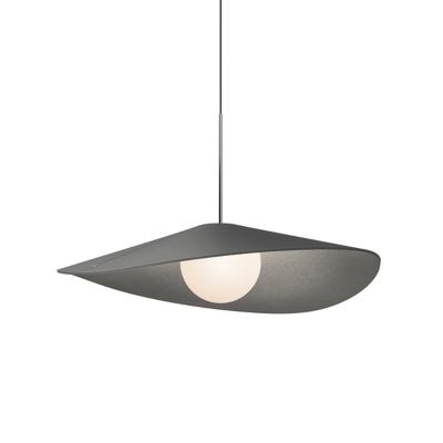 Bola Felt Pendant Light(Charcoal - Exclusive|32 In)-OPEN BOX