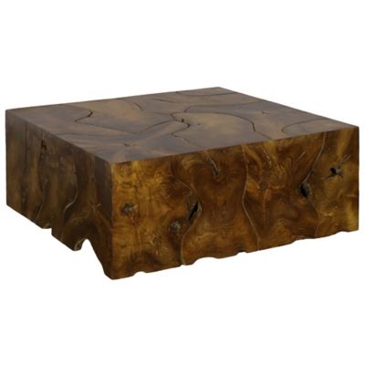 Teak Slice Coffee Table