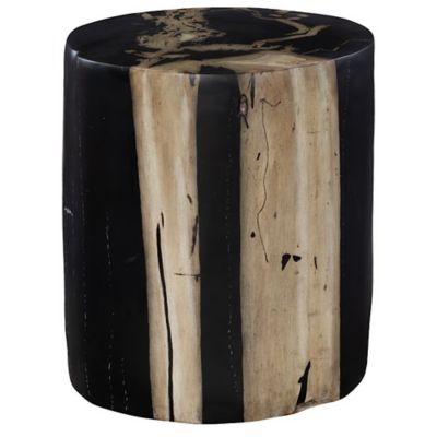 Cast Petrified Wood Stool