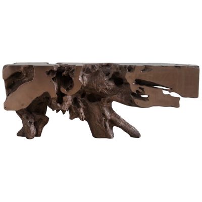 Freeform Rectangular Console Table
