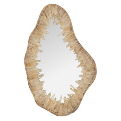 Quartz Crystal Wall Mirror