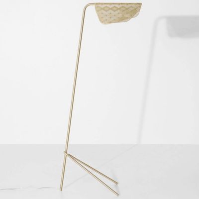 Mediterranea LED Floor Lamp (Brushed Brass) - OPEN BOX