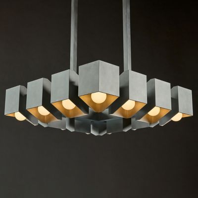 Helm Oblique Ring Chandelier