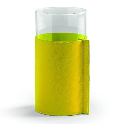 Pot Leather Vase
