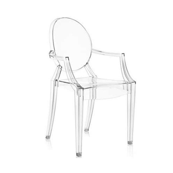 Louis Ghost Chair Set Of 2 By Kartell, Philippe Starck Ghost Chair Black