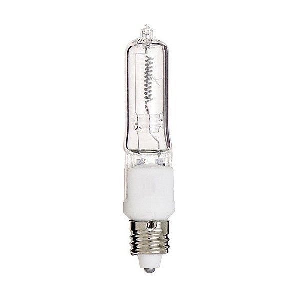 35W 120V T3 E11 Halogen Clear Bulb 2- Pack