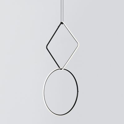 Arrangements Square Large Two Element Suspension