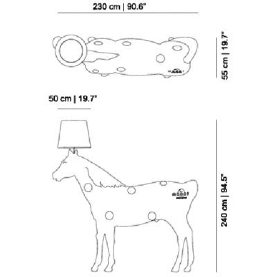 moooi horse lamp price