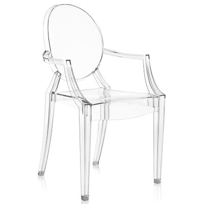 toelage Voorouder Perceptueel Louis Ghost Chair - Set of 4 by Kartell at Lumens.com
