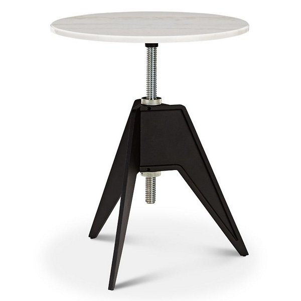 Base Marble Round Cafe Table By, Round Table Dixon