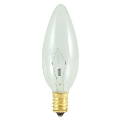 Geen diamant zuur 25W 130V B10 E14 Clear Bulb (6-Pack) by Bulbrite at Lumens.com