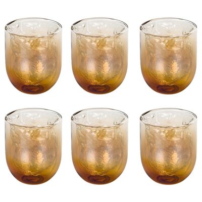 Cosmic Dinner Meteorite Glasses, Set of 6