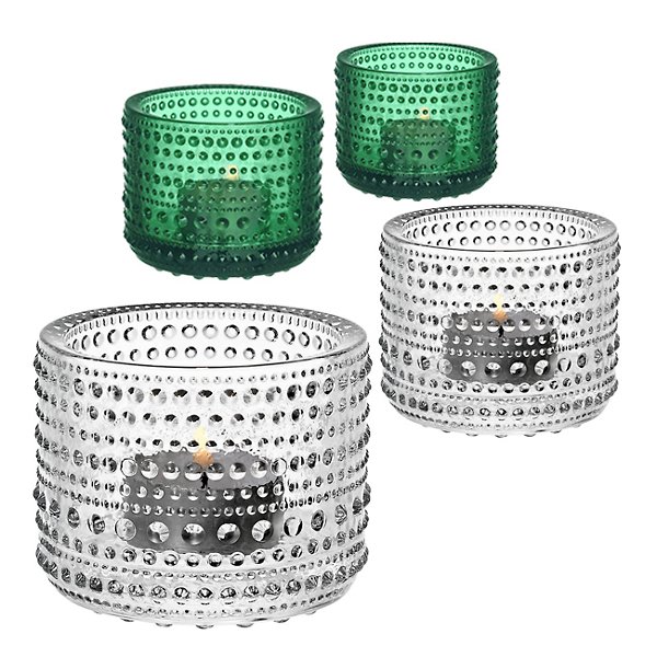 Kastehelmi Tea Light Candleholders - Set of 2