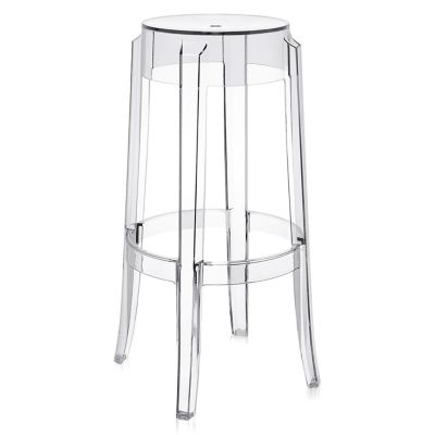 Charles Ghost Stool, Set of 2