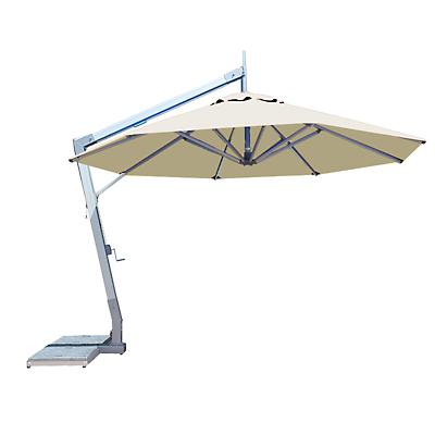 Hurricane Round Side Wind Aluminum Cantilever Umbrella With Base